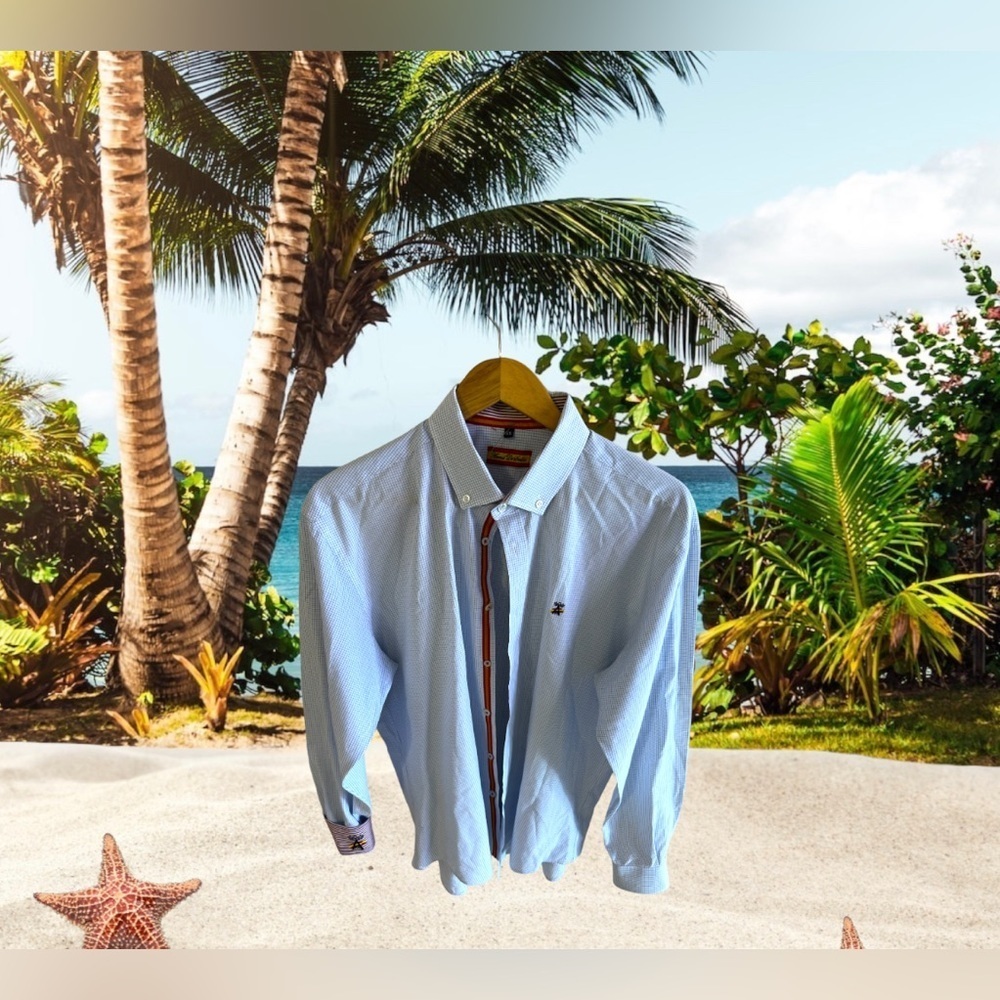 Área‎ al de Sevilla Mens Shirt from Italy Arenal de Sevilla size 6XXL. Cotton